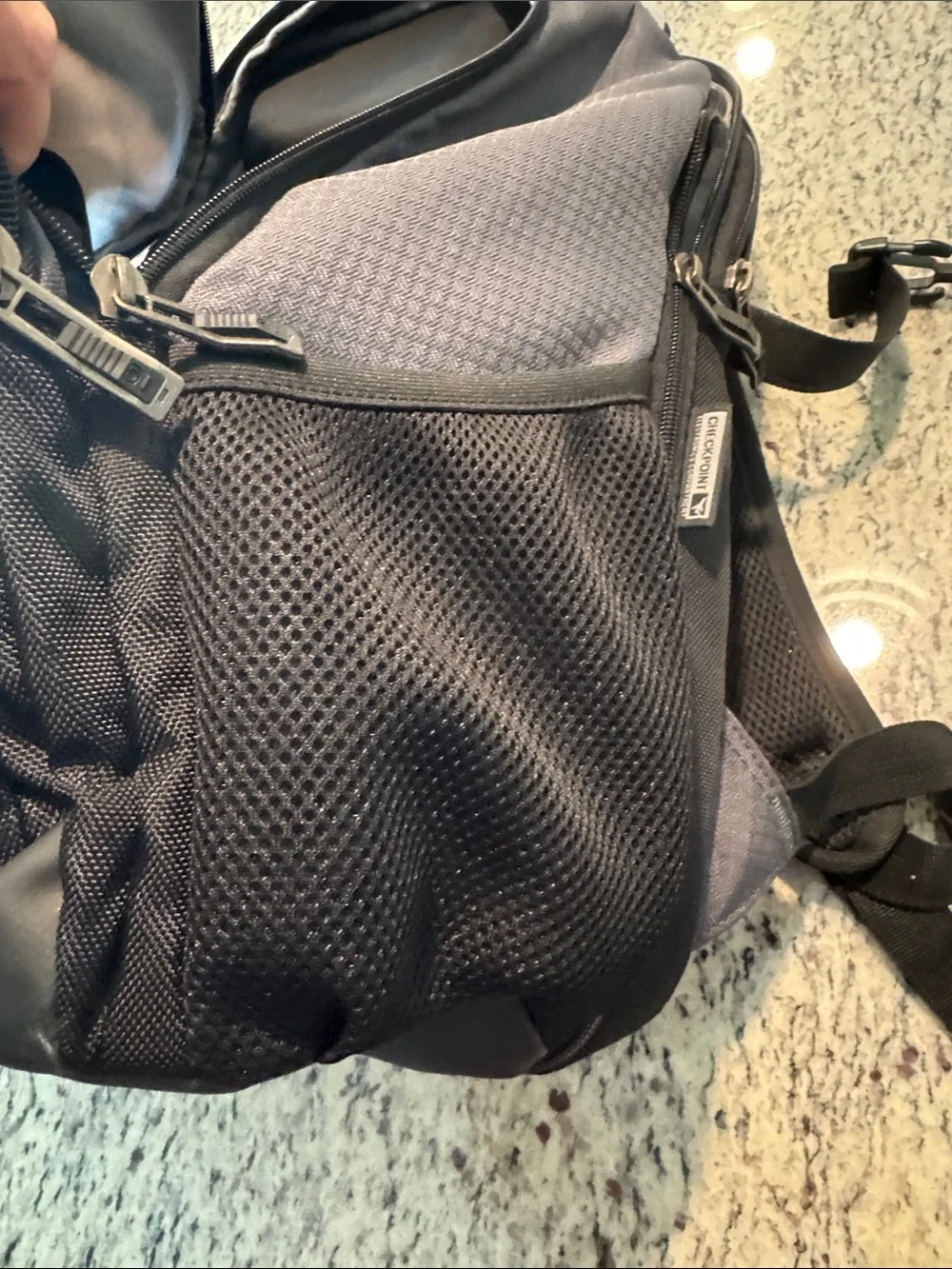 OGIO Prospect Gray and Black Multi-Compartment Travel Backpack
